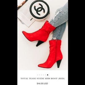 COPY - NanaMacs Boutique Booties. Size 8.5 *NEW*